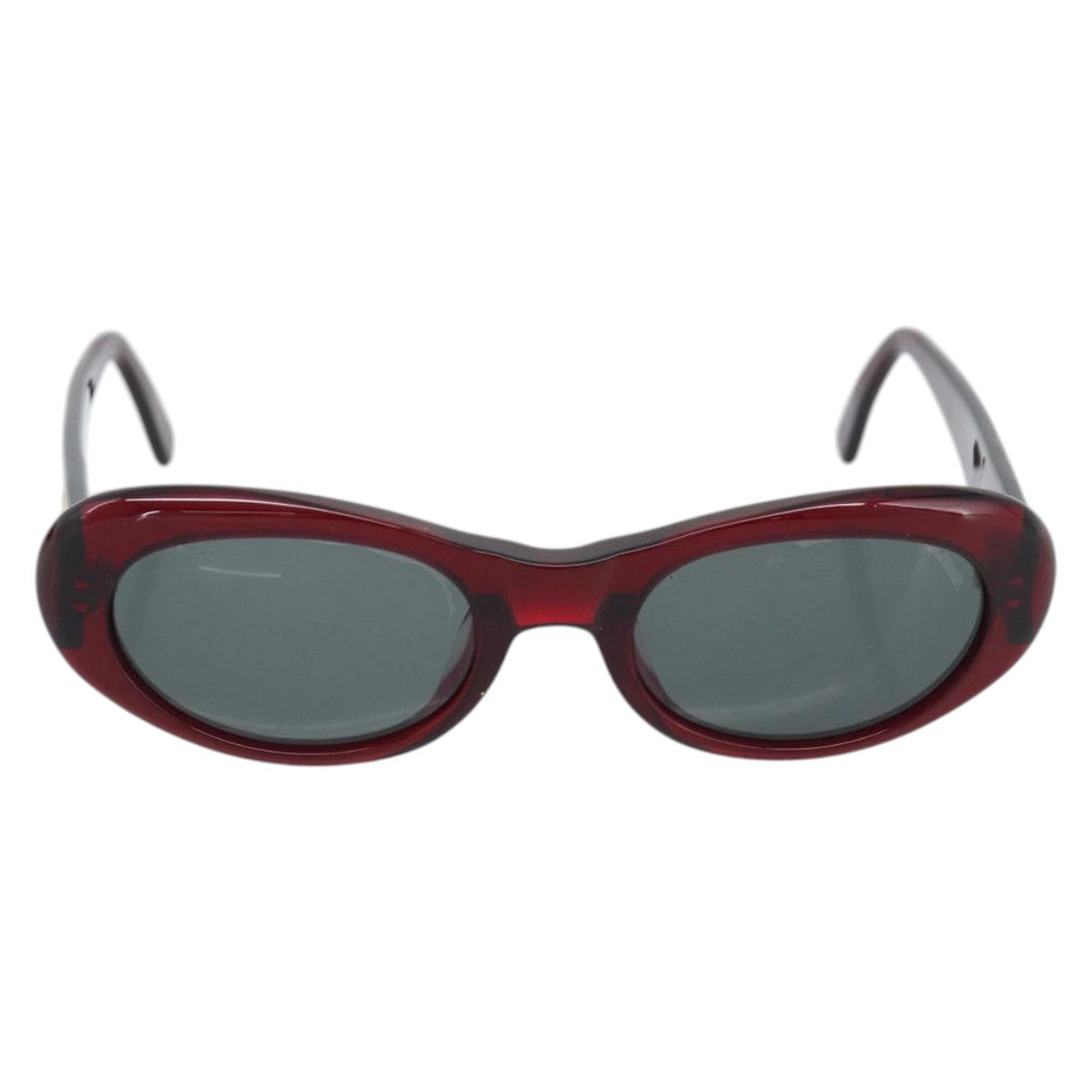 BVLGARI Sunglasses Plastic Red Gold Auth BA14261