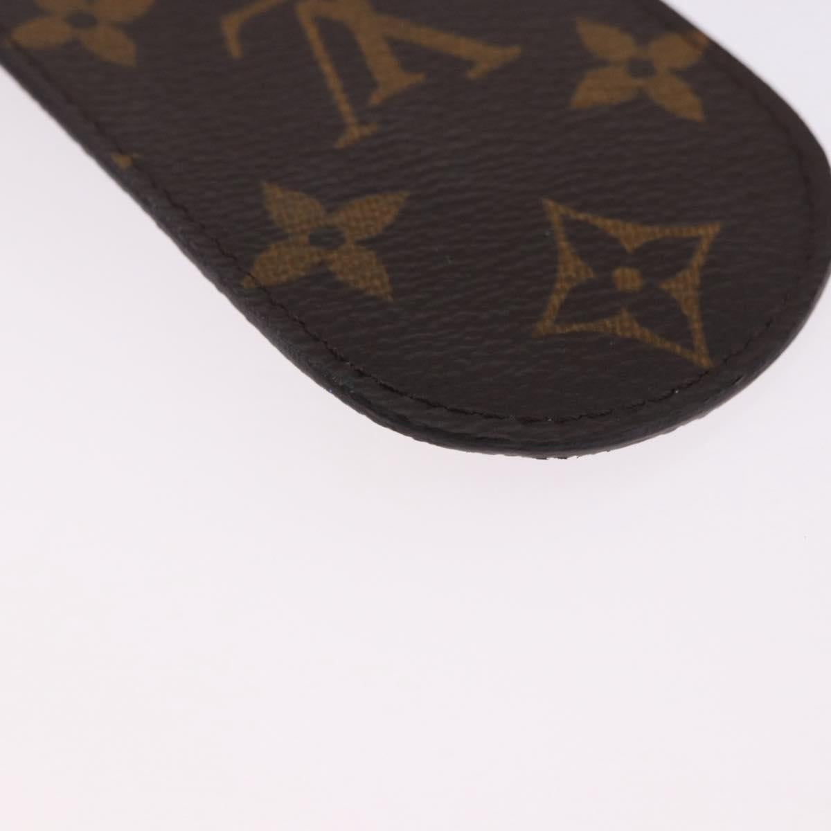 LOUIS VUITTON Monogram Etui Stylo Pen Case M62990 LV Auth BA14269