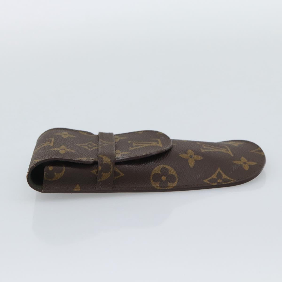 LOUIS VUITTON Monogram Etui a Lunettes Rabat Glasses Case M62970 LV Auth BA14270