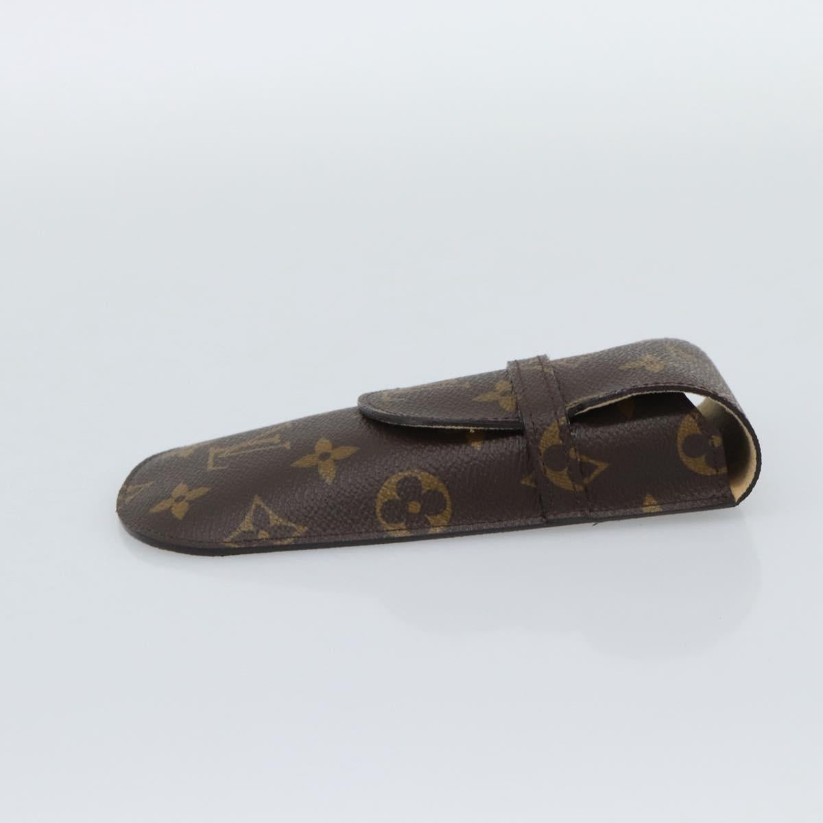LOUIS VUITTON Monogram Etui a Lunettes Rabat Glasses Case M62970 LV Auth BA14271