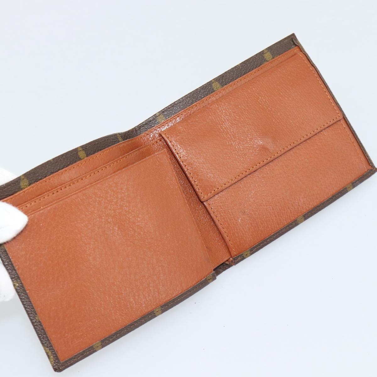 LOUIS VUITTON Monogram Eclipse Portefeuille Marco NM Wallet LV Auth BA14276