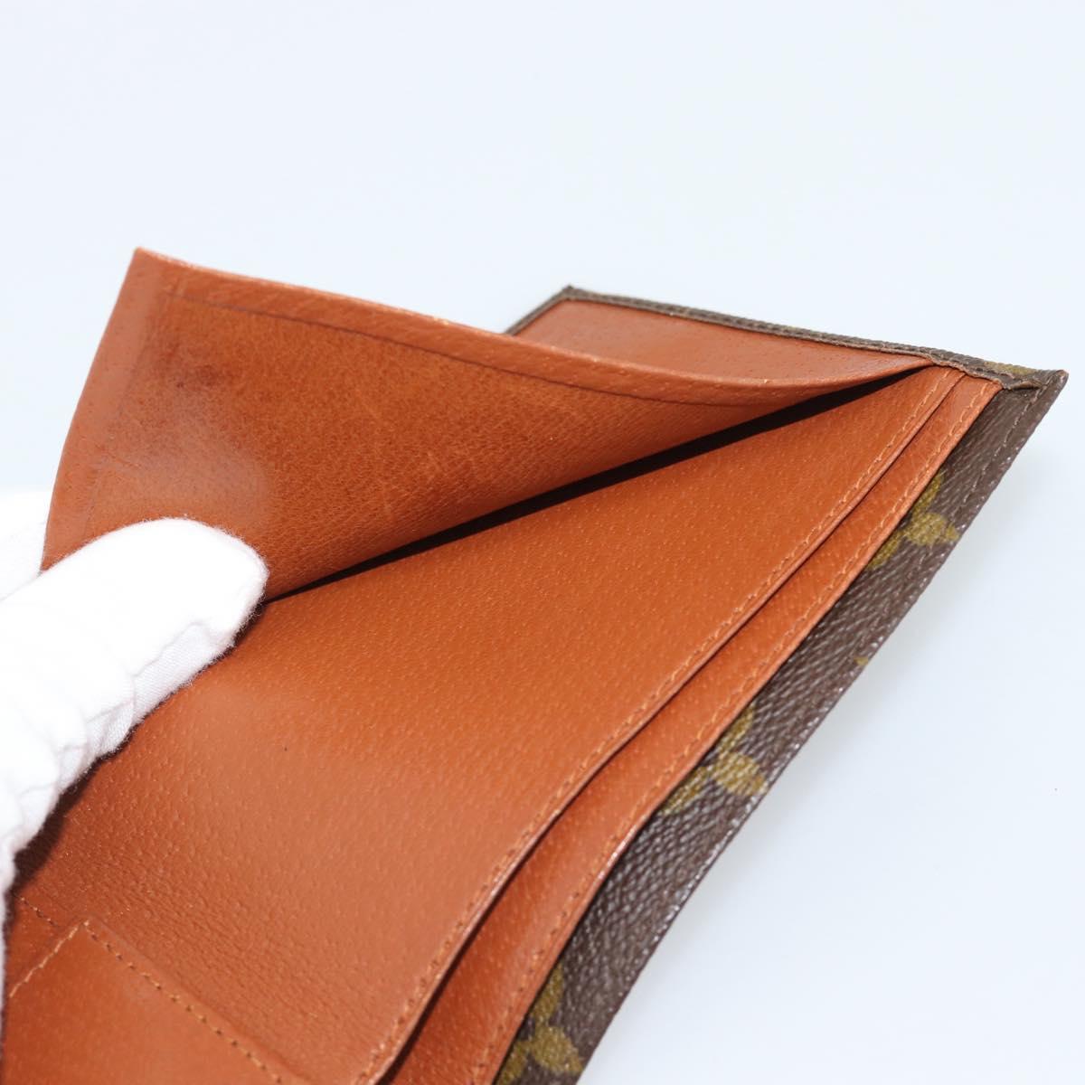 LOUIS VUITTON Monogram Eclipse Portefeuille Marco NM Wallet LV Auth BA14276