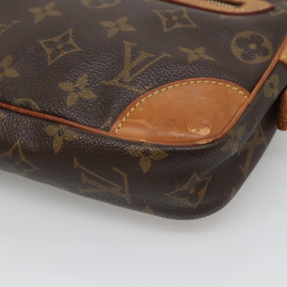 LOUIS VUITTON Monogram Marly Dragonne GM Clutch Bag M51825 LV Auth BA1429