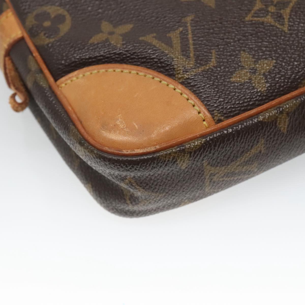 LOUIS VUITTON Monogram Marly Dragonne GM Clutch Bag M51825 LV Auth BA1429