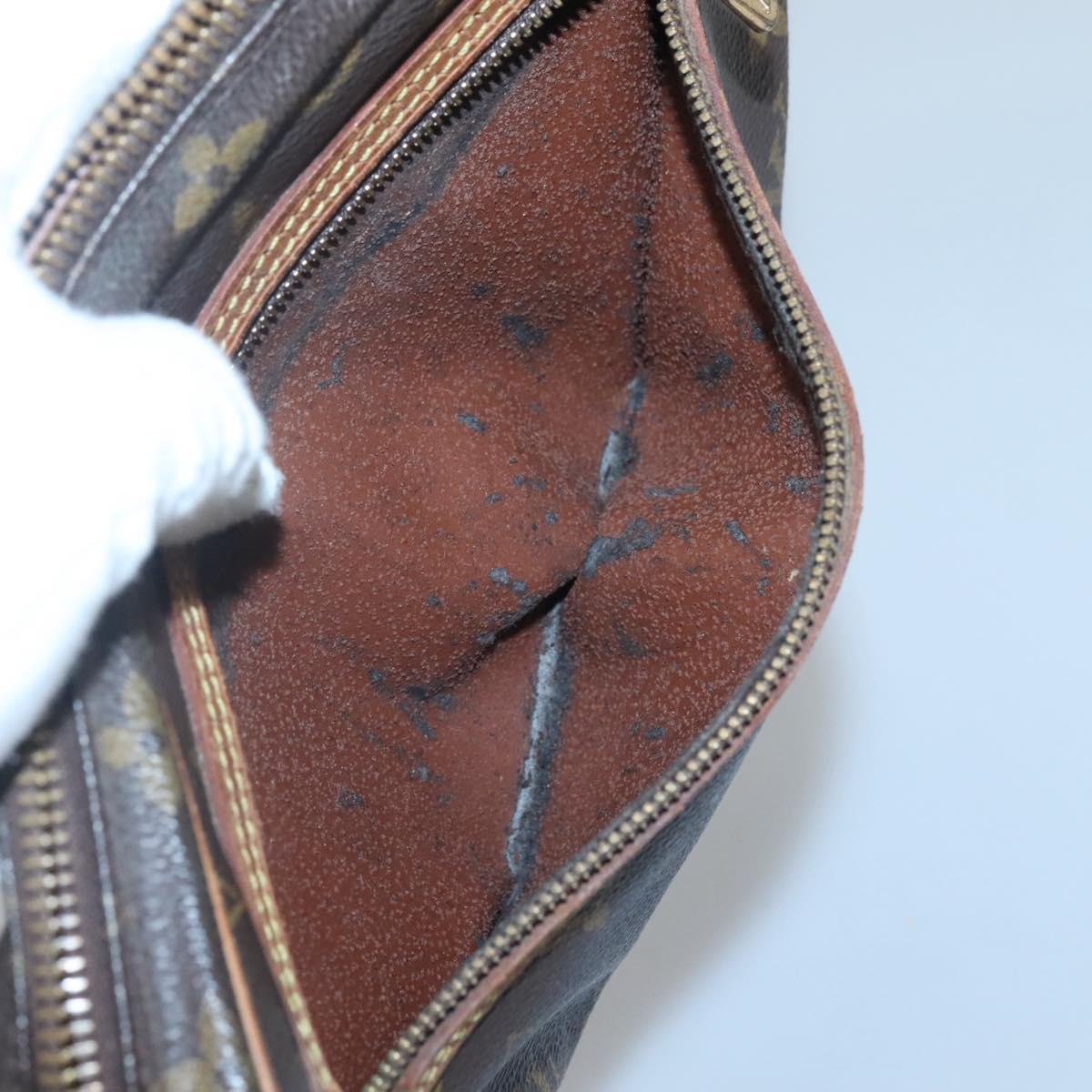 LOUIS VUITTON Monogram Marly Dragonne GM Clutch Bag M51825 LV Auth BA1429