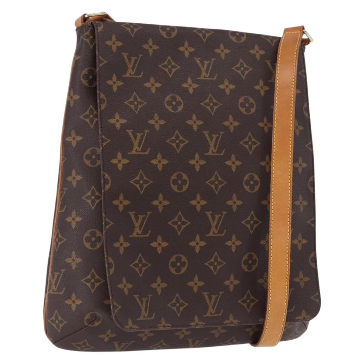 LOUIS VUITTON Monogram Musette Shoulder Bag M51256 LV Auth BA14301