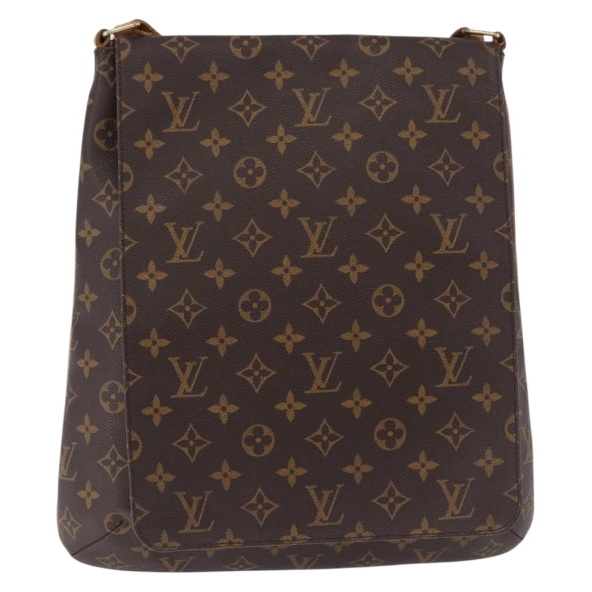 LOUIS VUITTON Monogram Musette Shoulder Bag M51256 LV Auth BA14301