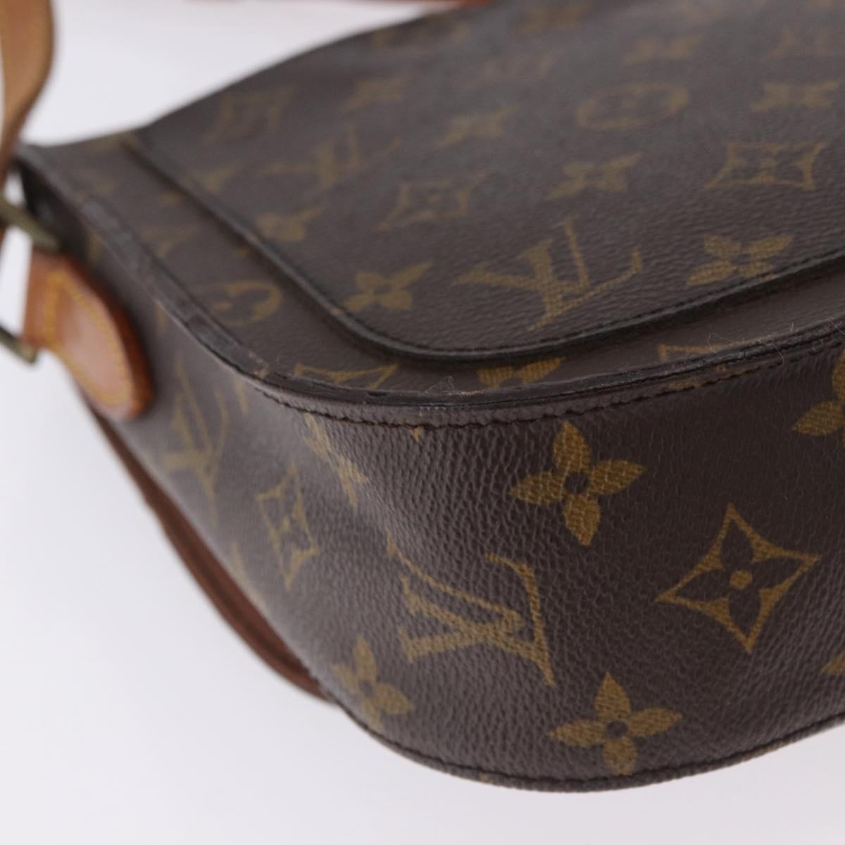 LOUIS VUITTON Monogram Saint Cloud GM Shoulder Bag M51242 LV Auth BA14303