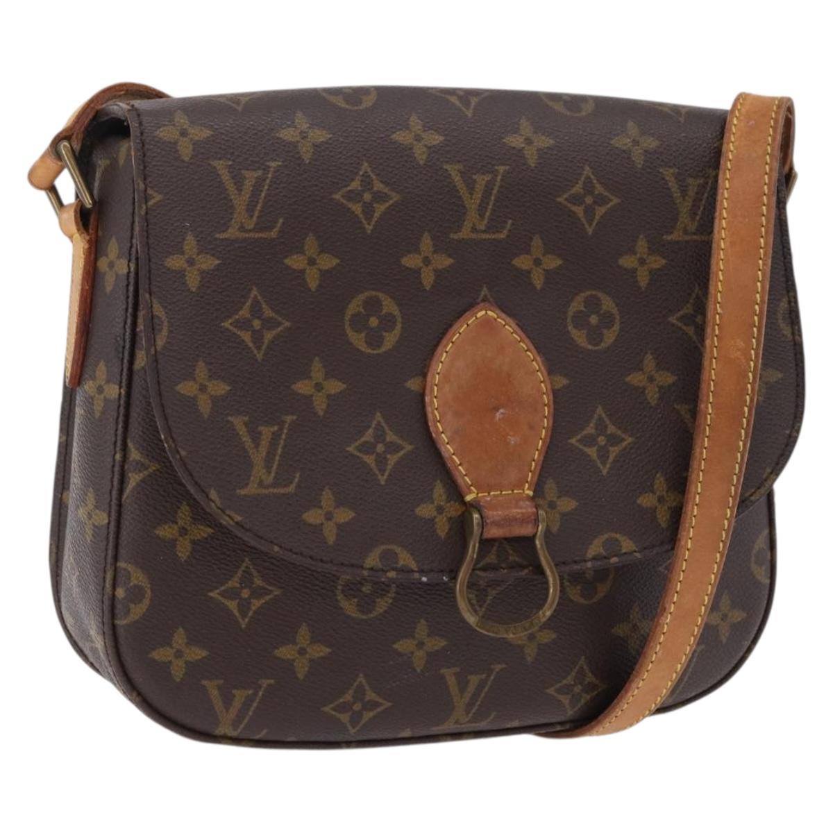 LOUIS VUITTON Monogram Saint Cloud GM Shoulder Bag M51242 LV Auth BA14303