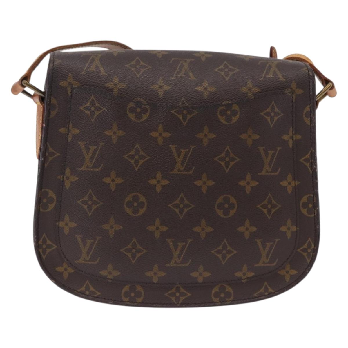 LOUIS VUITTON Monogram Saint Cloud GM Shoulder Bag M51242 LV Auth BA14303