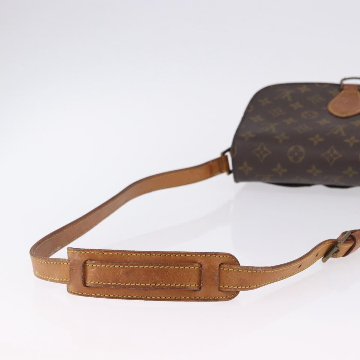 LOUIS VUITTON Monogram Saint Cloud GM Shoulder Bag M51242 LV Auth BA14303