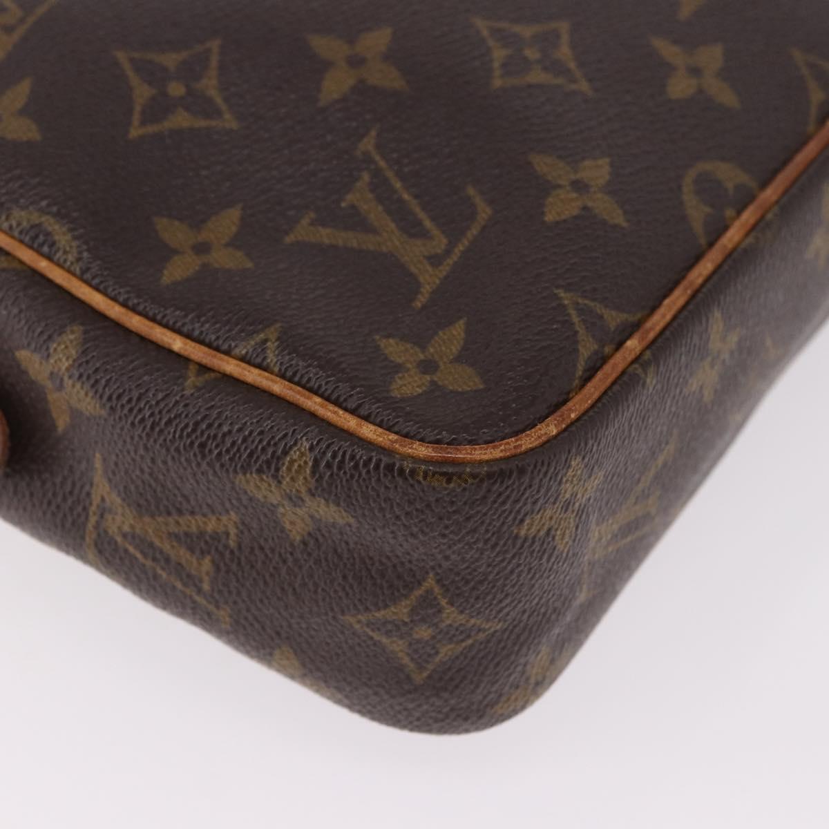 LOUIS VUITTON Monogram Compiegne 23 Clutch Bag M51847 LV Auth BA14308