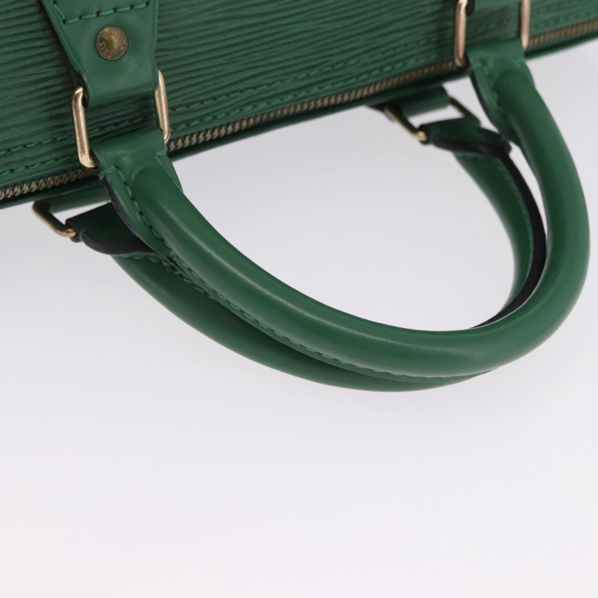 LOUIS VUITTON Epi Speedy 30 Hand Bag Borneo Green M43004 LV Auth BA14310A