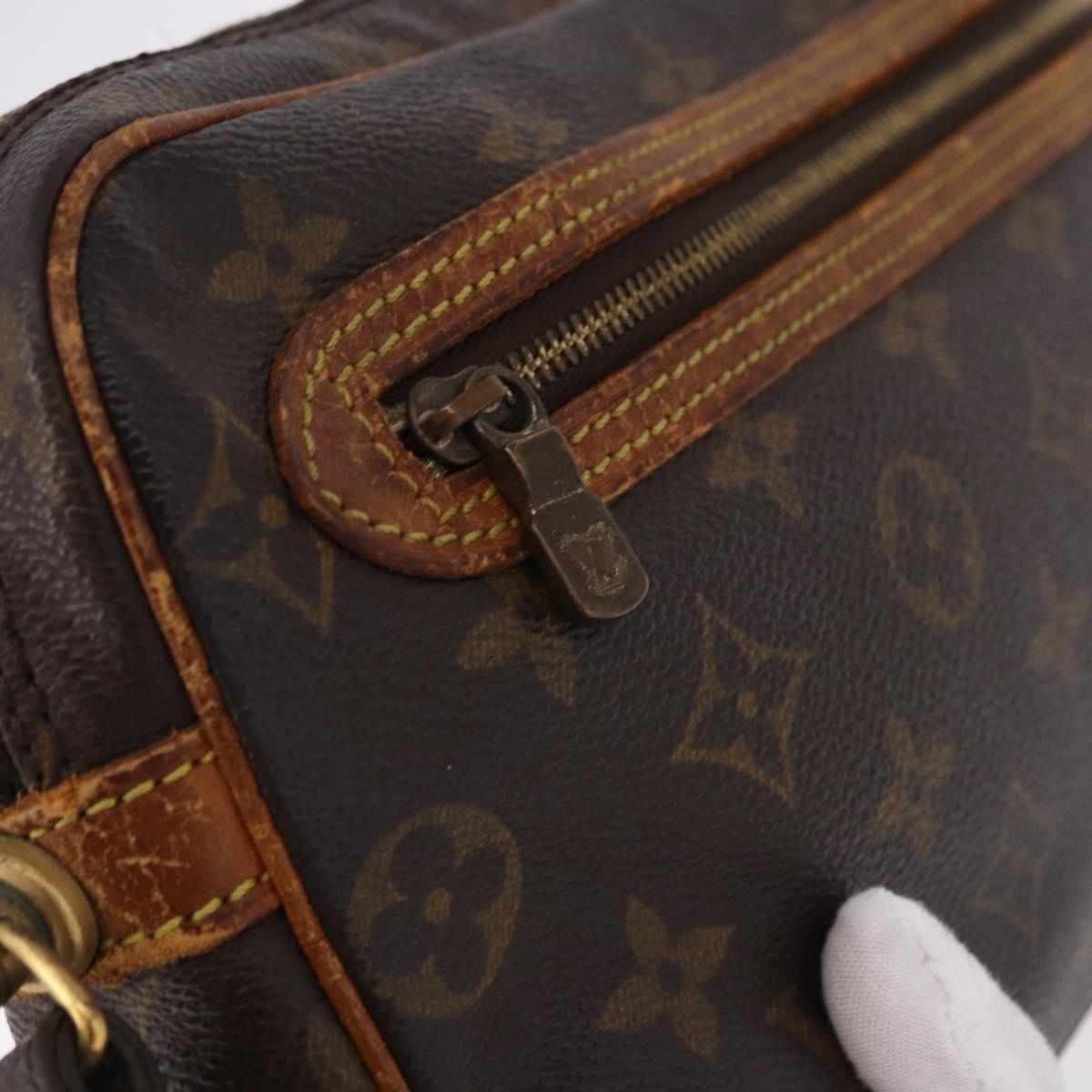 LOUIS VUITTON Monogram Marly Dragonne GM Clutch Bag M51825 LV Auth BA14312