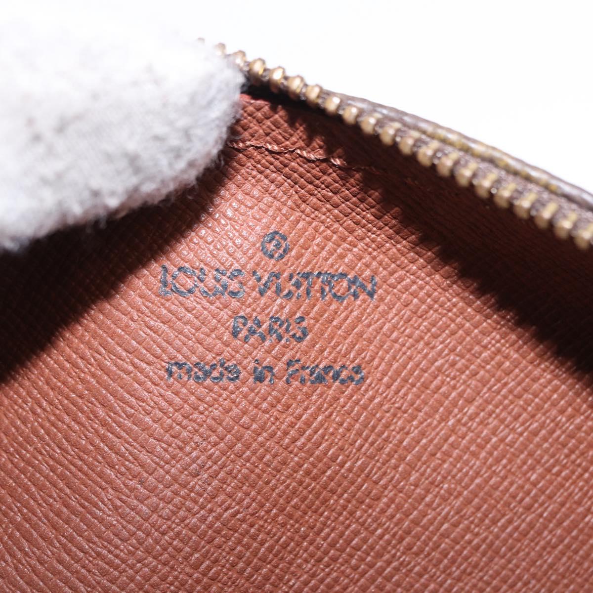 LOUIS VUITTON Monogram Papillon Pouch LV Auth BA14314