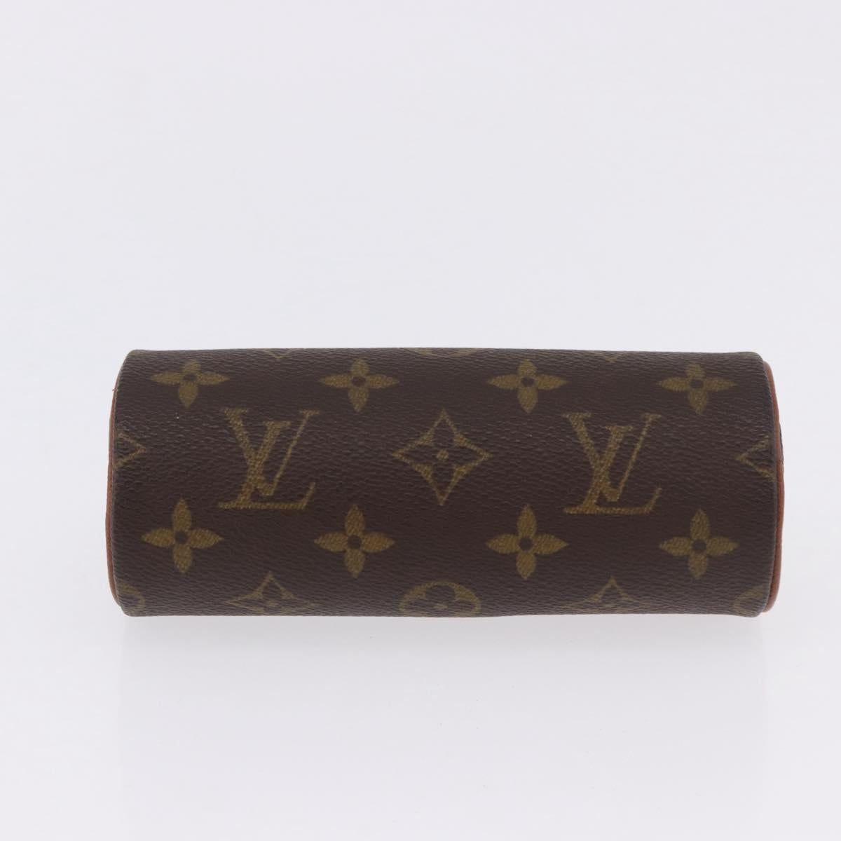 LOUIS VUITTON Monogram Papillon Pouch LV Auth BA14314