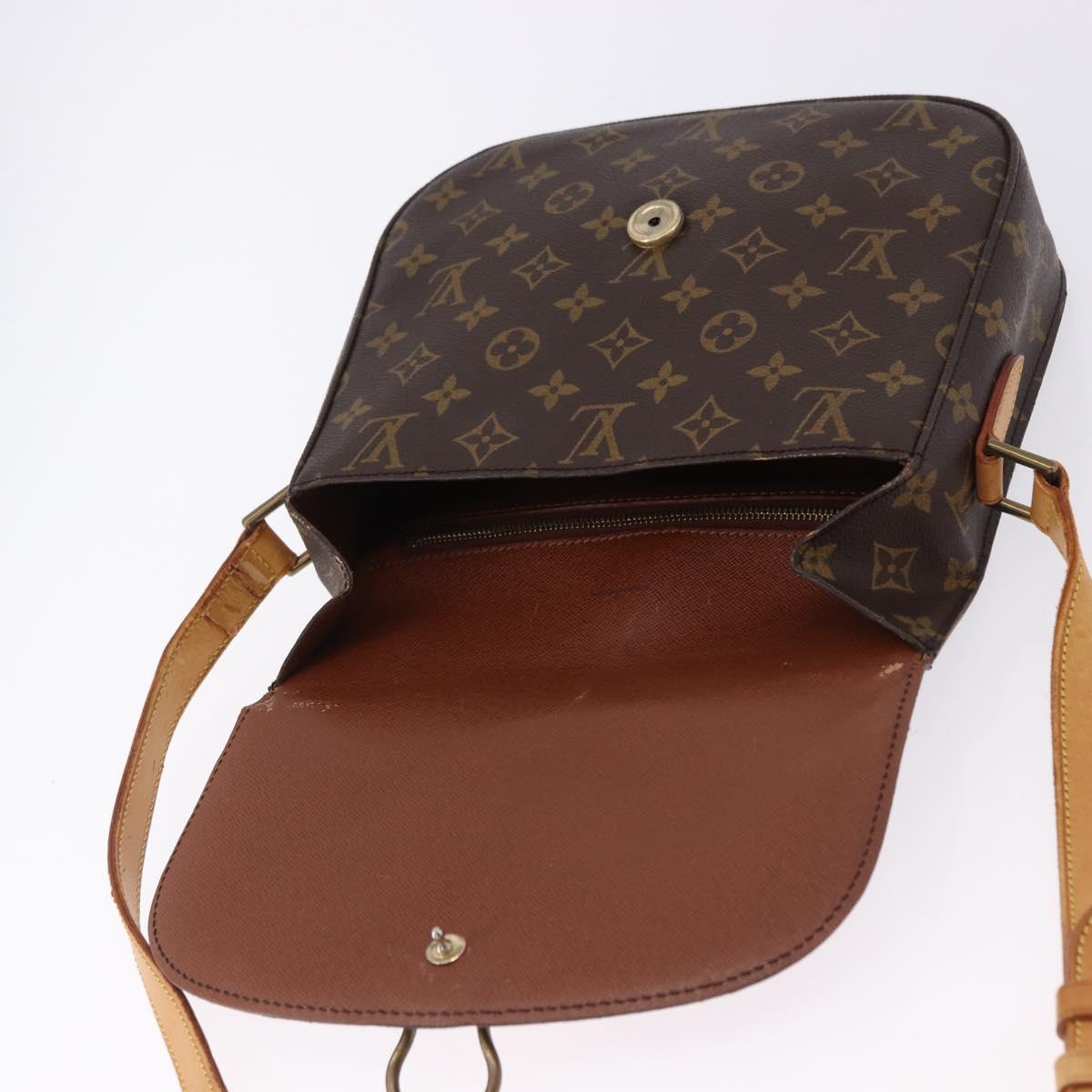 LOUIS VUITTON Monogram Saint Cloud GM Shoulder Bag M51242 LV Auth BA14321