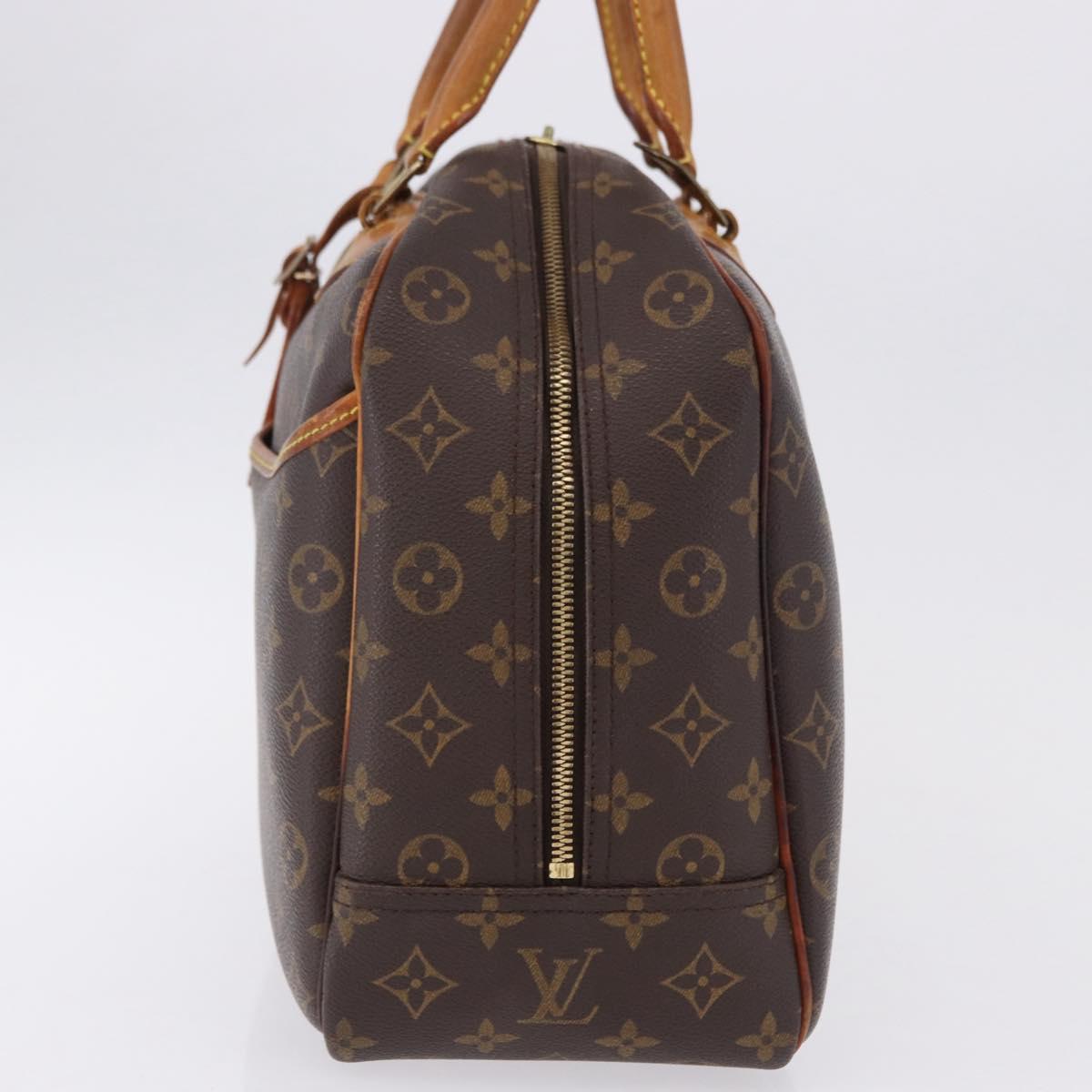 LOUIS VUITTON Monogram Deauville Hand Bag M47270 LV Auth BA14324