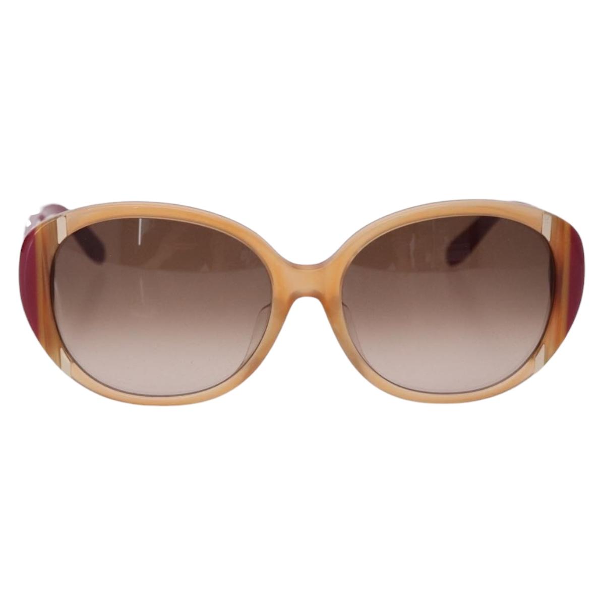 Salvatore Ferragamo Sunglasses plastic Pink Auth BA14332