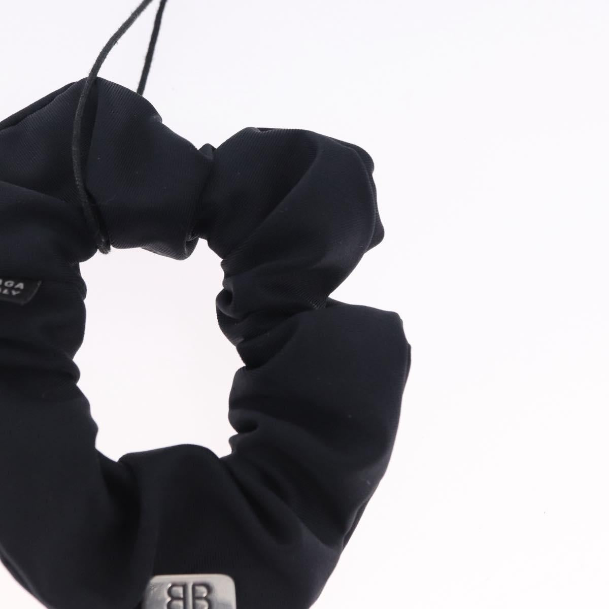 BALENCIAGA Shush Hair Tie Polymiad Black Auth BA14334A