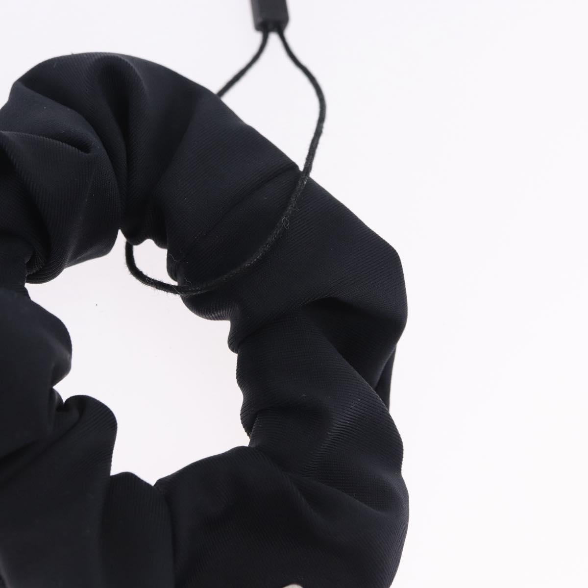 BALENCIAGA Shush Hair Tie Polymiad Black Auth BA14334A