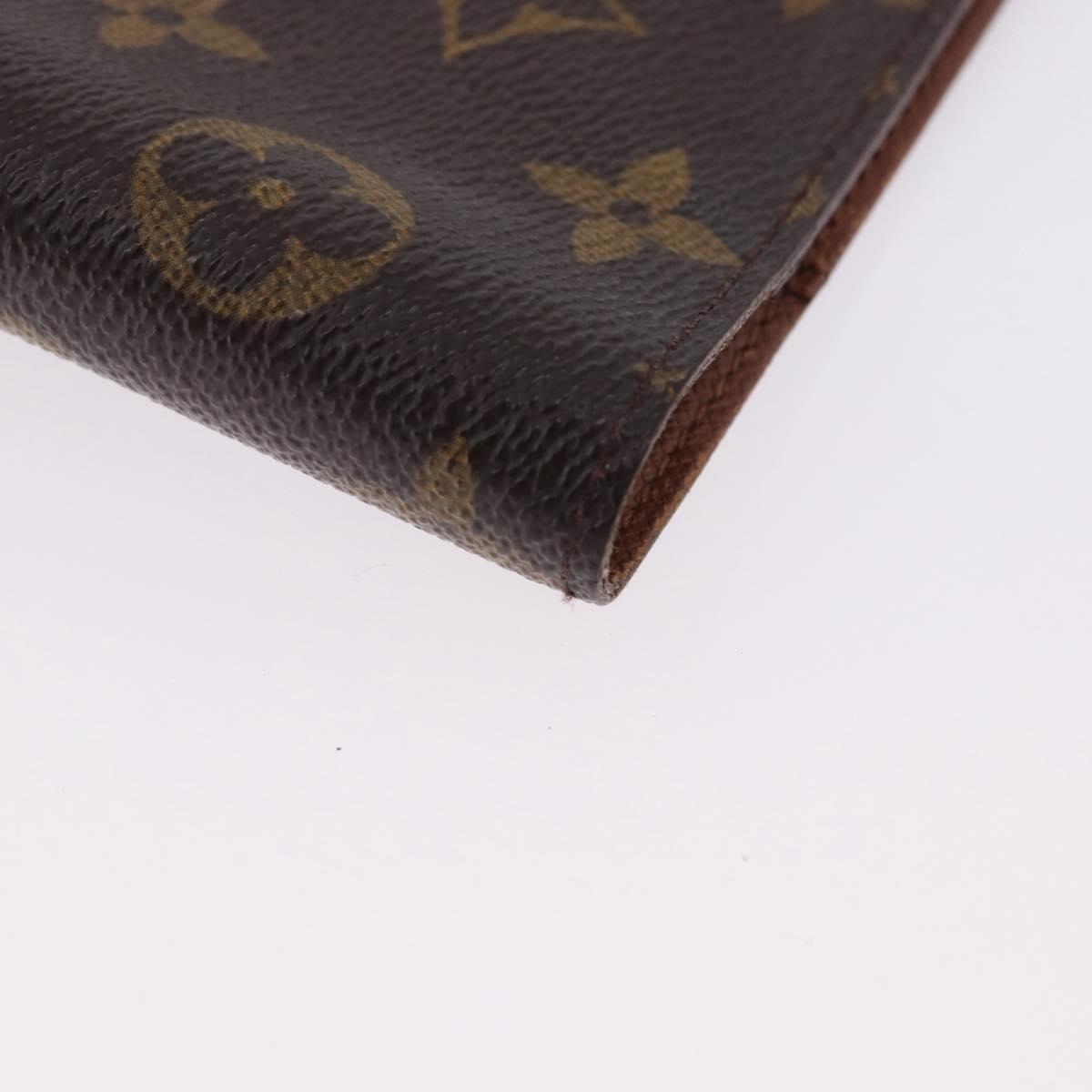 LOUIS VUITTON Monogram Agenda PM Day Planner Cover R20005 LV Auth BA14337