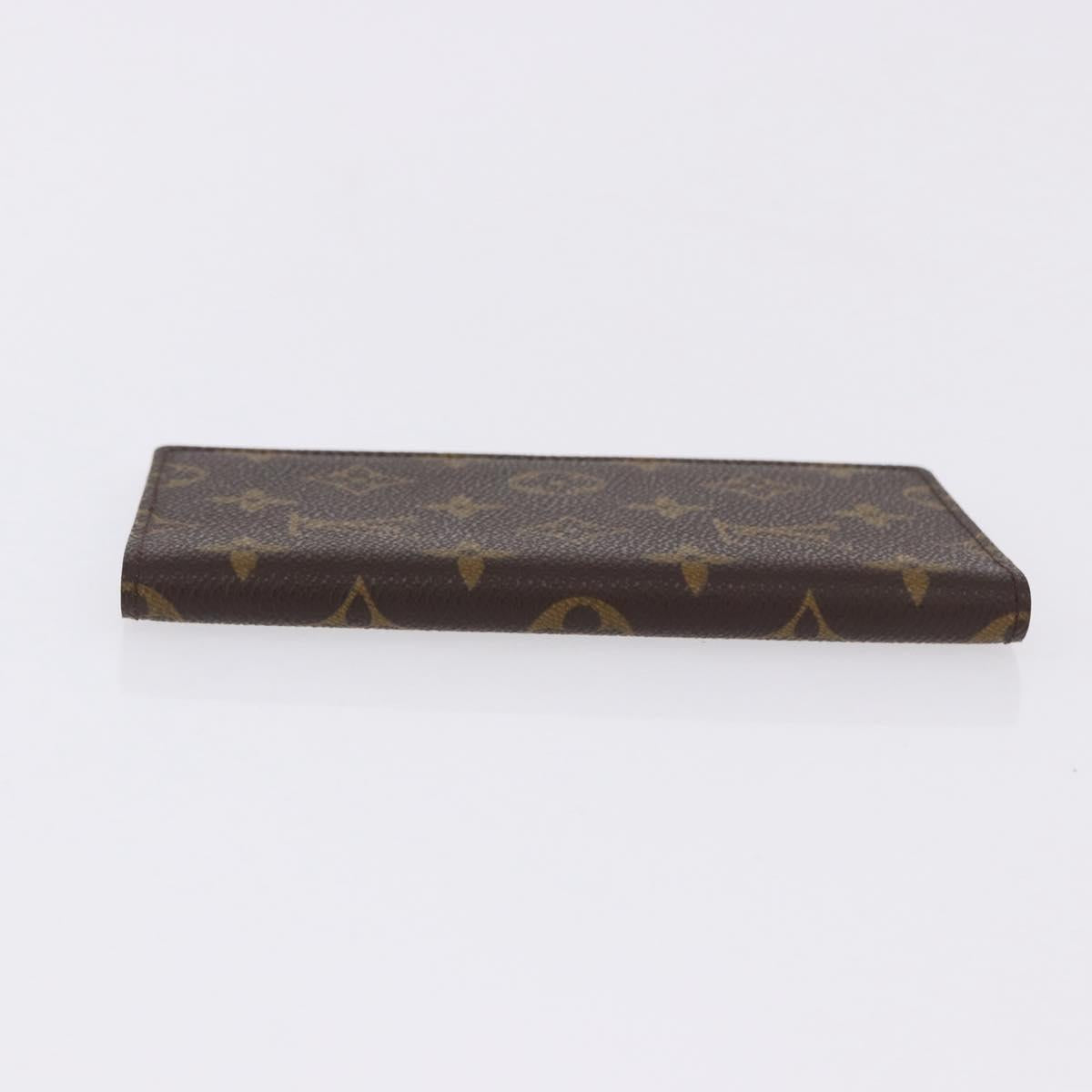 LOUIS VUITTON Monogram Agenda Poche Note Cover R20503 LV Auth BA14339