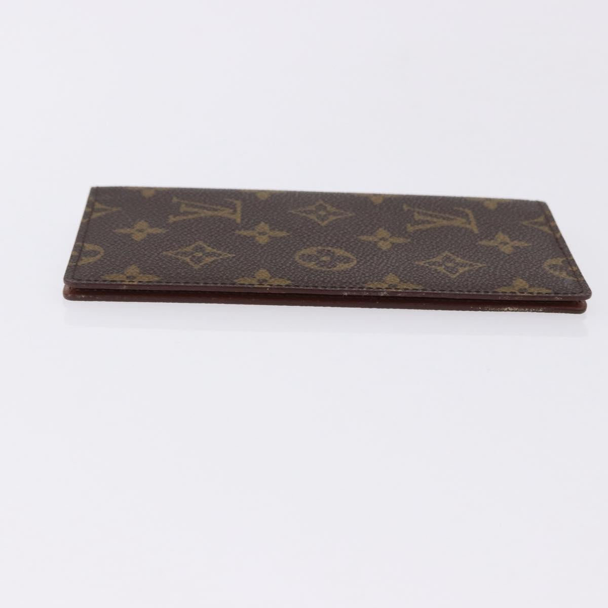 LOUIS VUITTON Monogram Agenda Poche Note Cover R20503 LV Auth BA14339