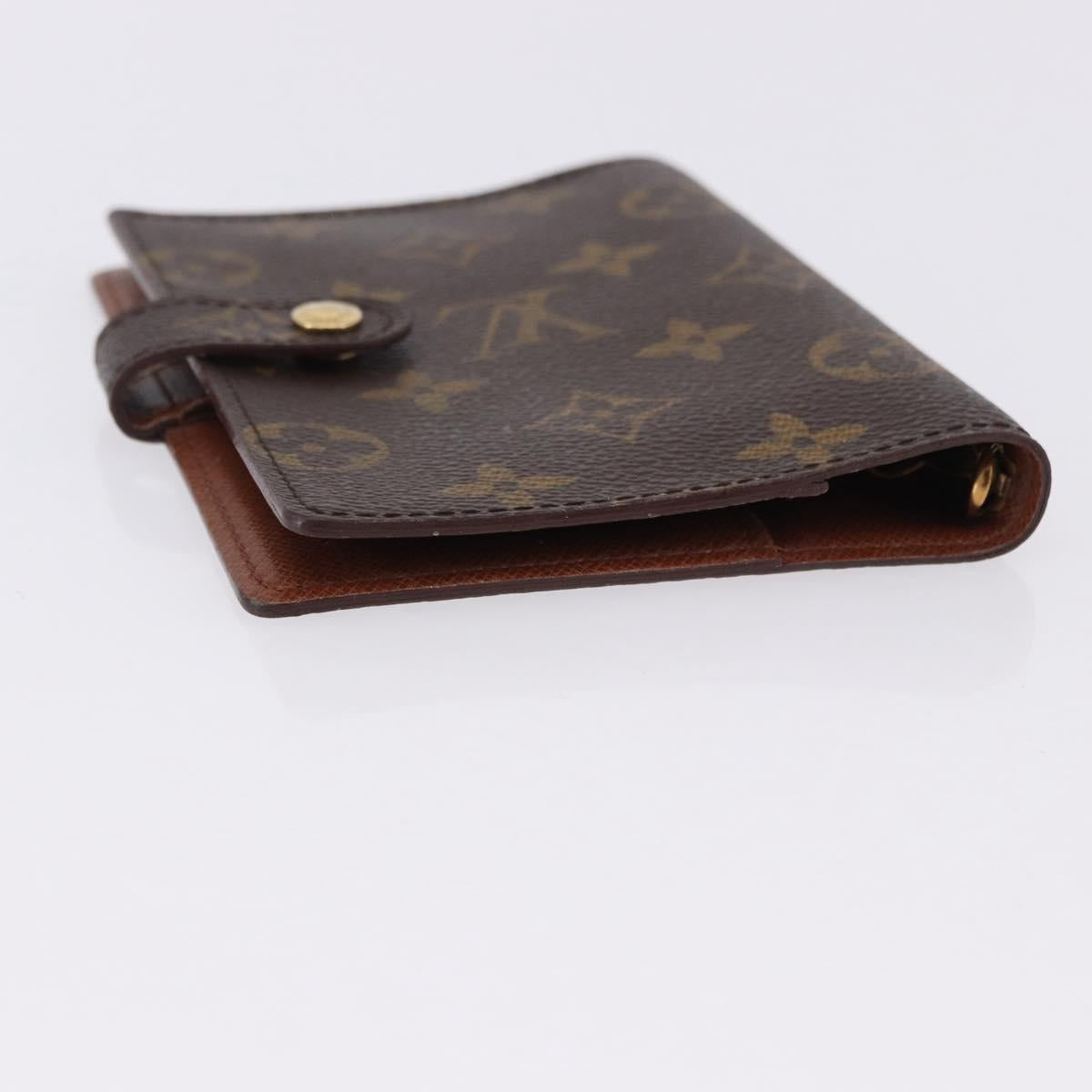 LOUIS VUITTON Monogram Agenda PM Day Planner Cover R20005 LV Auth BA14340