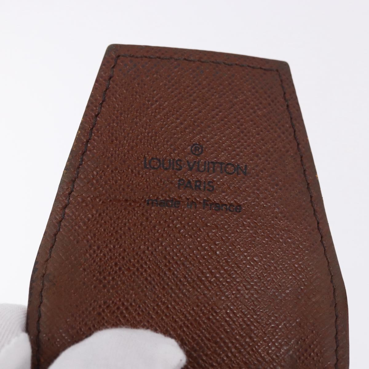 LOUIS VUITTON Monogram Etui Cigarette Case M63024 LV Auth BA14341