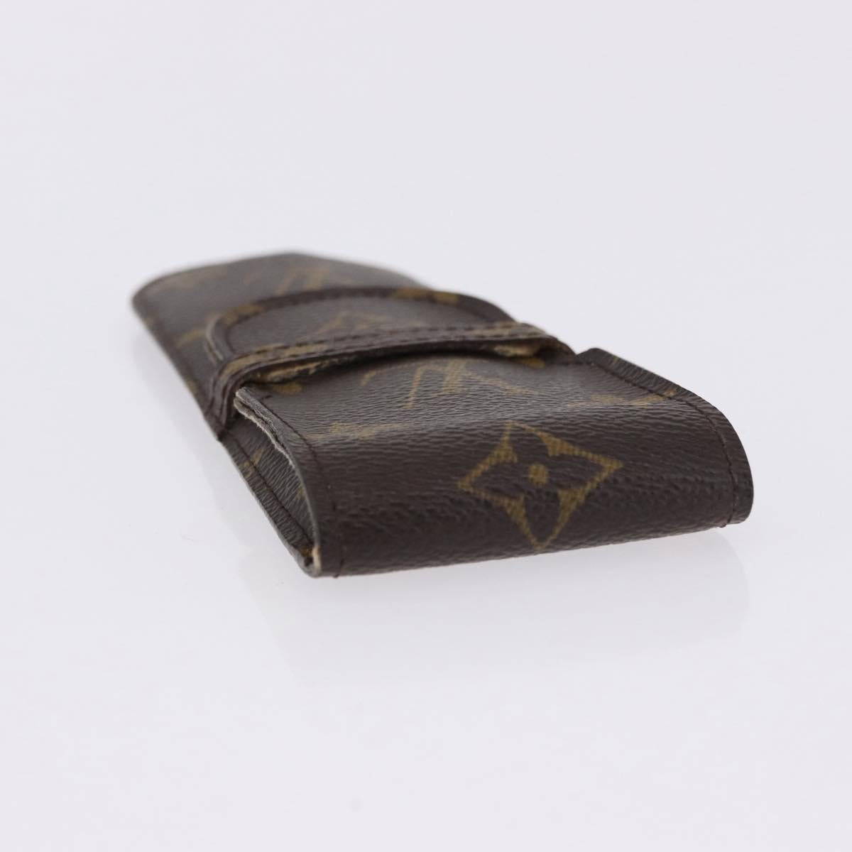 LOUIS VUITTON Monogram Etui Stilo Pen Case M62990 LV Auth BA14343