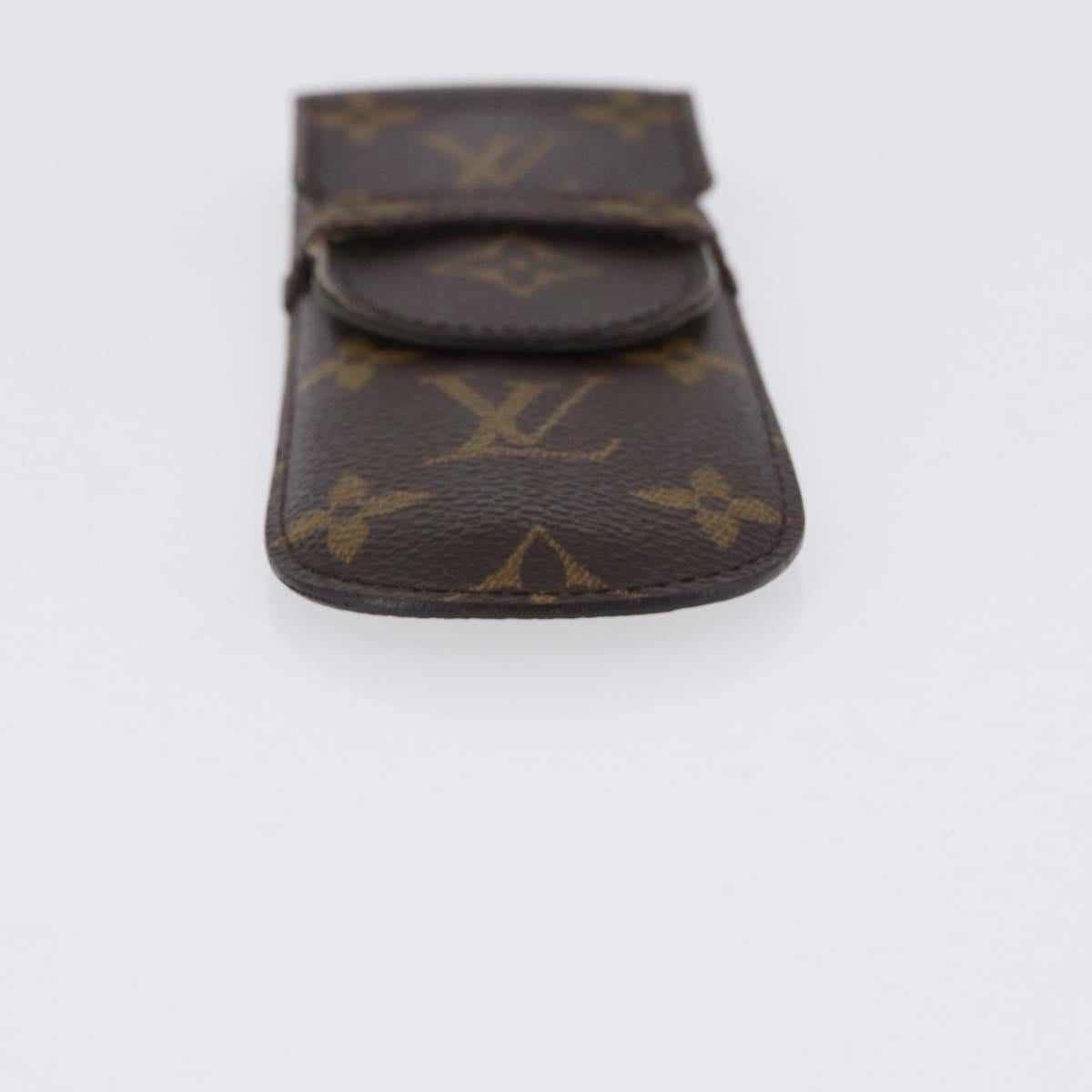 LOUIS VUITTON Monogram Etui Stilo Pen Case M62990 LV Auth BA14343