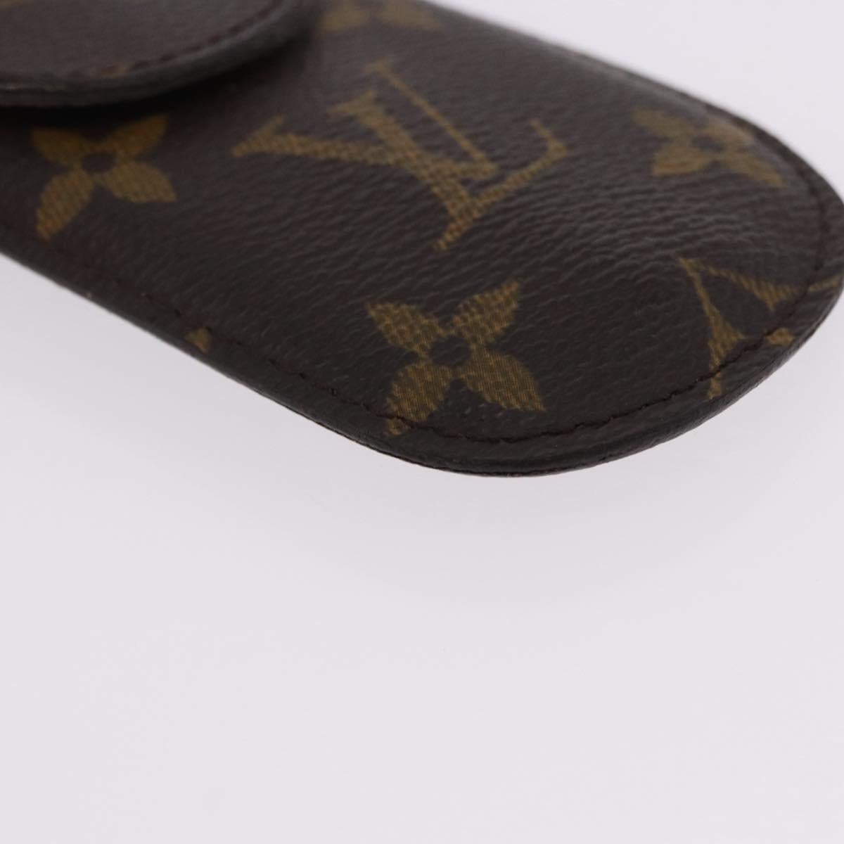 LOUIS VUITTON Monogram Etui Stilo Pen Case M62990 LV Auth BA14343