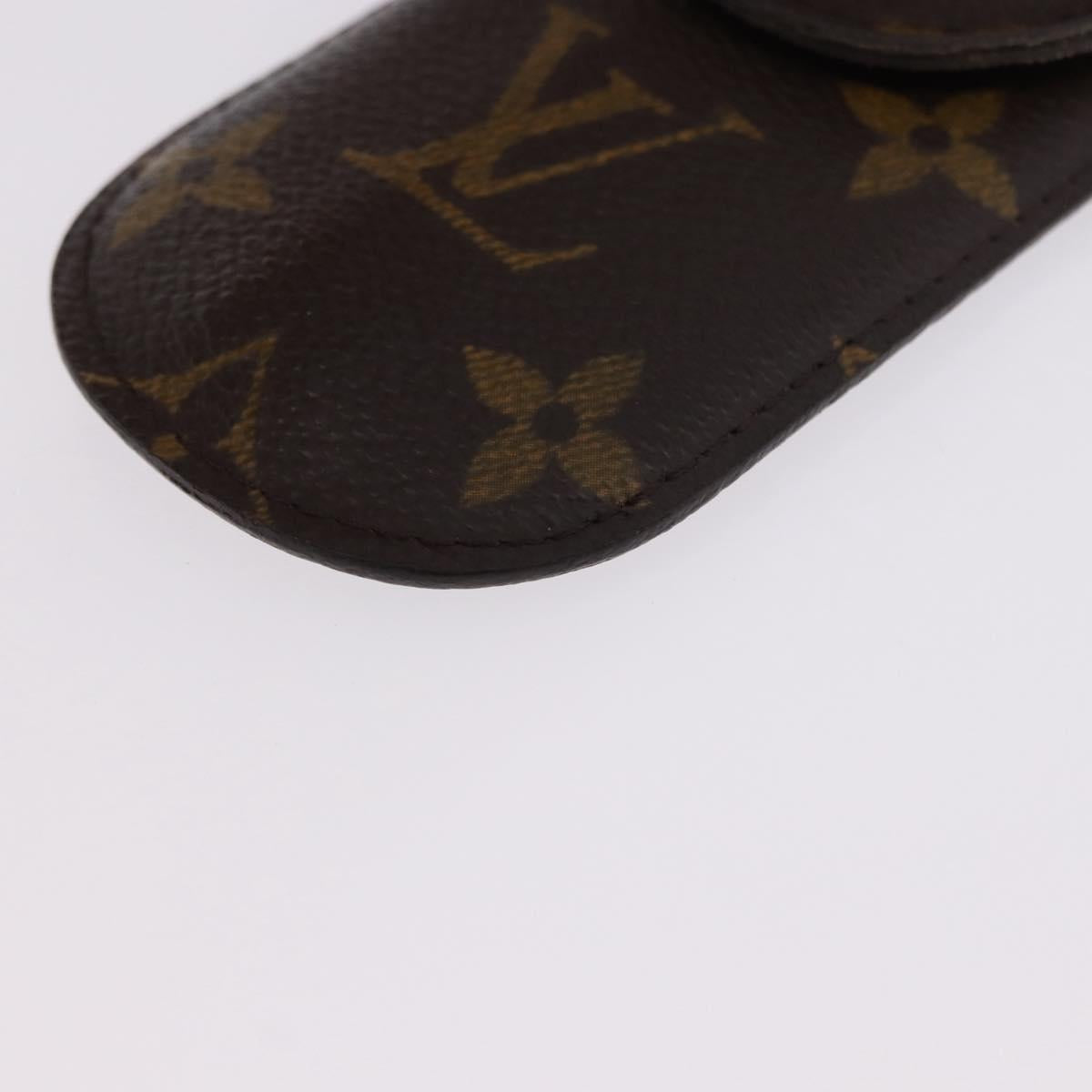 LOUIS VUITTON Monogram Etui Stilo Pen Case M62990 LV Auth BA14343