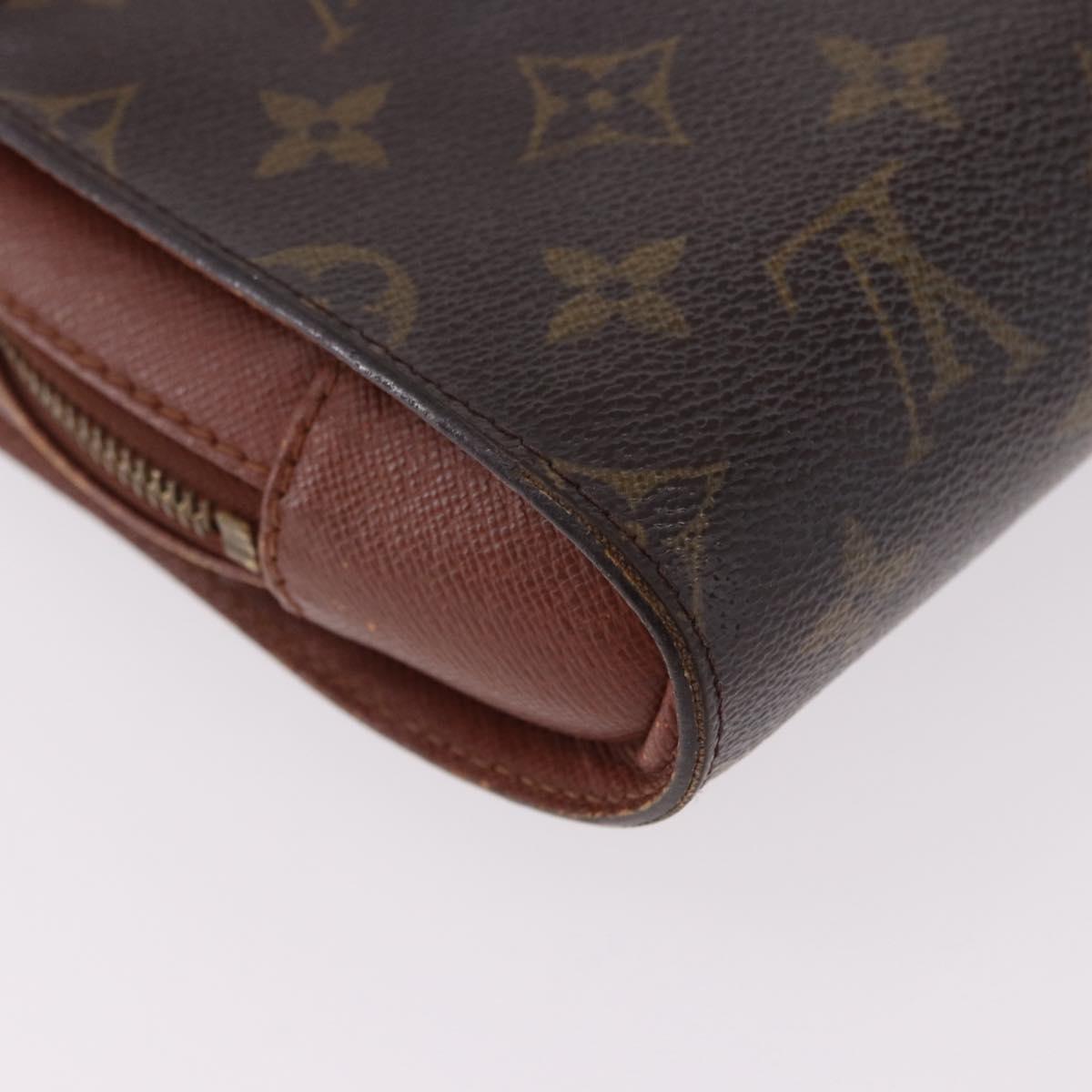 LOUIS VUITTON Monogram Orsay Clutch Bag M51790 LV Auth BA14345