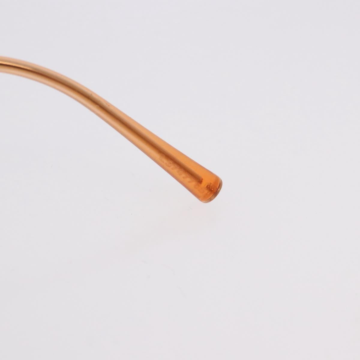 CHANEL Sunglasses metal Gold CC Auth BA14352M