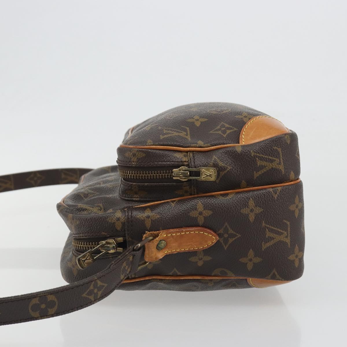 LOUIS VUITTON Monogram Nile Shoulder Bag M45244 LV Auth BA14357