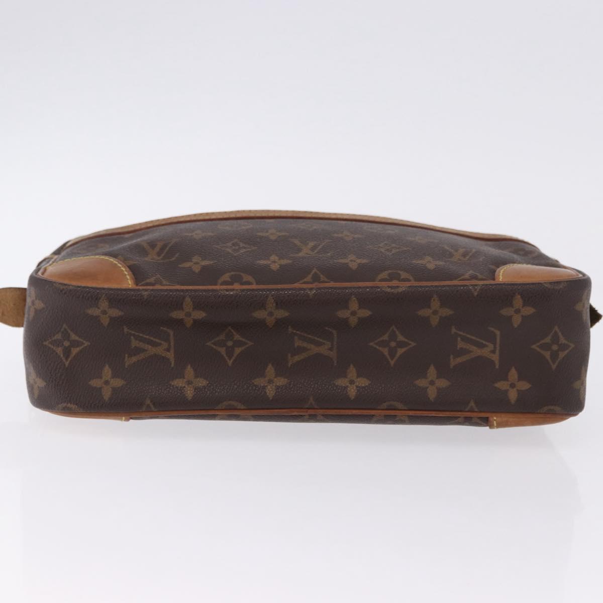 LOUIS VUITTON Monogram Compiegne 28 Clutch Bag M51845 LV Auth BA14359