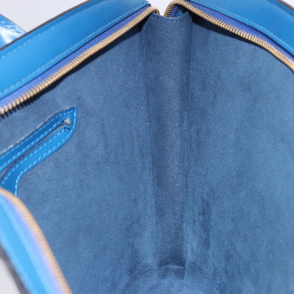 LOUIS VUITTON Epi Saint Jacques Shoulder Bag Blue M52275 LV Auth BA14366A