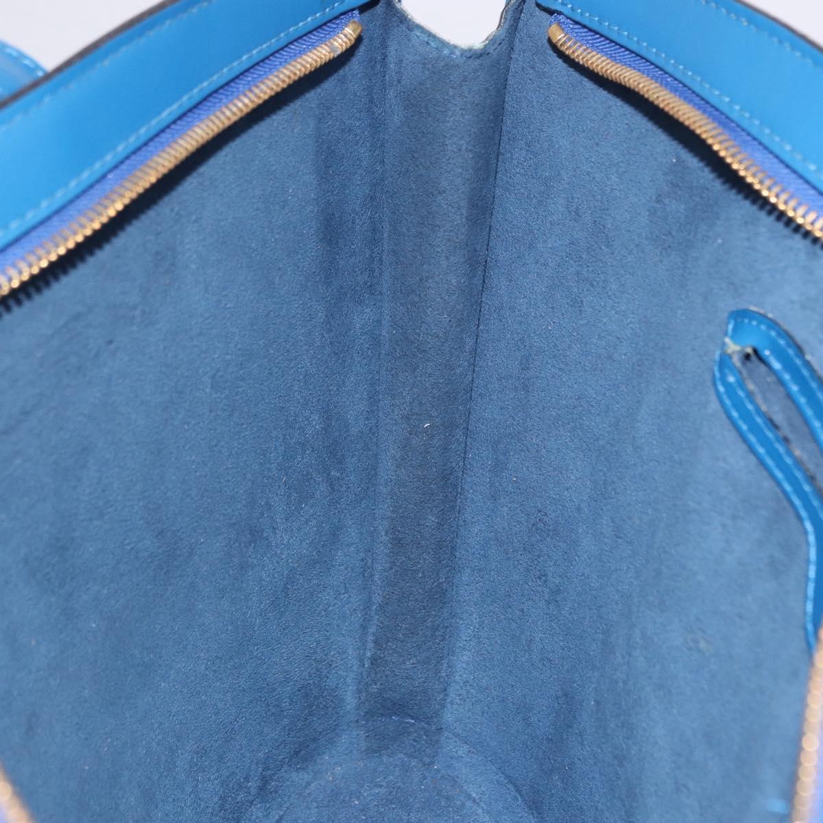 LOUIS VUITTON Epi Saint Jacques Shoulder Bag Blue M52275 LV Auth BA14366A