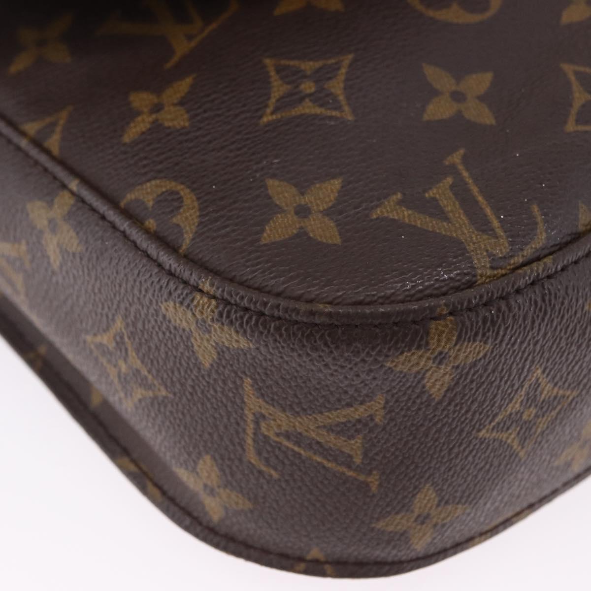 LOUIS VUITTON Monogram Saint Cloud GM Shoulder Bag M51242 LV Auth BA14367