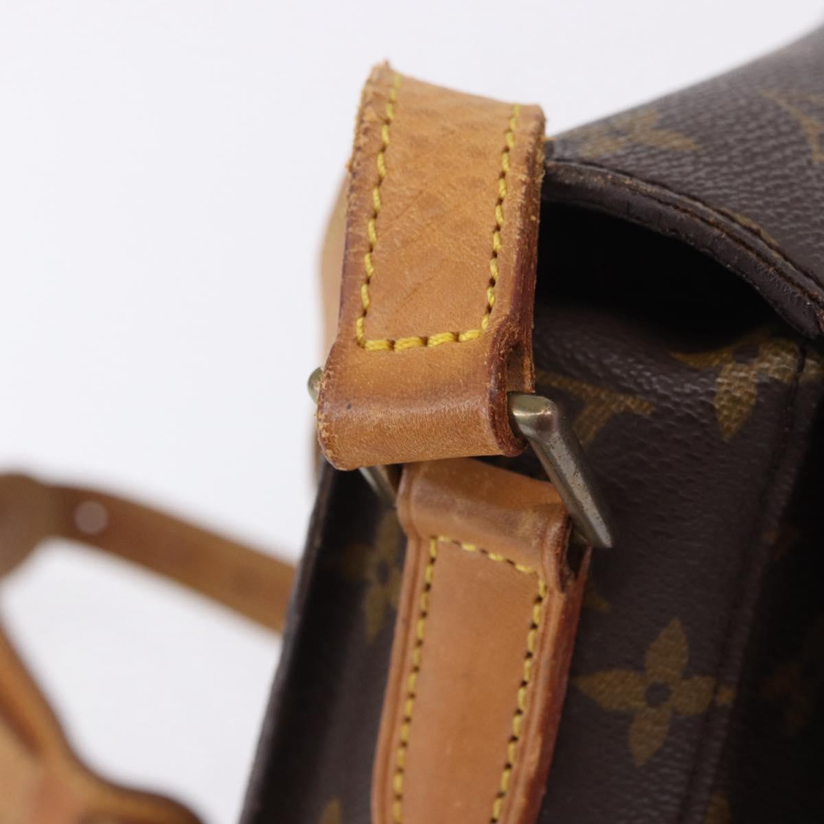 LOUIS VUITTON Monogram Saint Cloud GM Shoulder Bag M51242 LV Auth BA14367