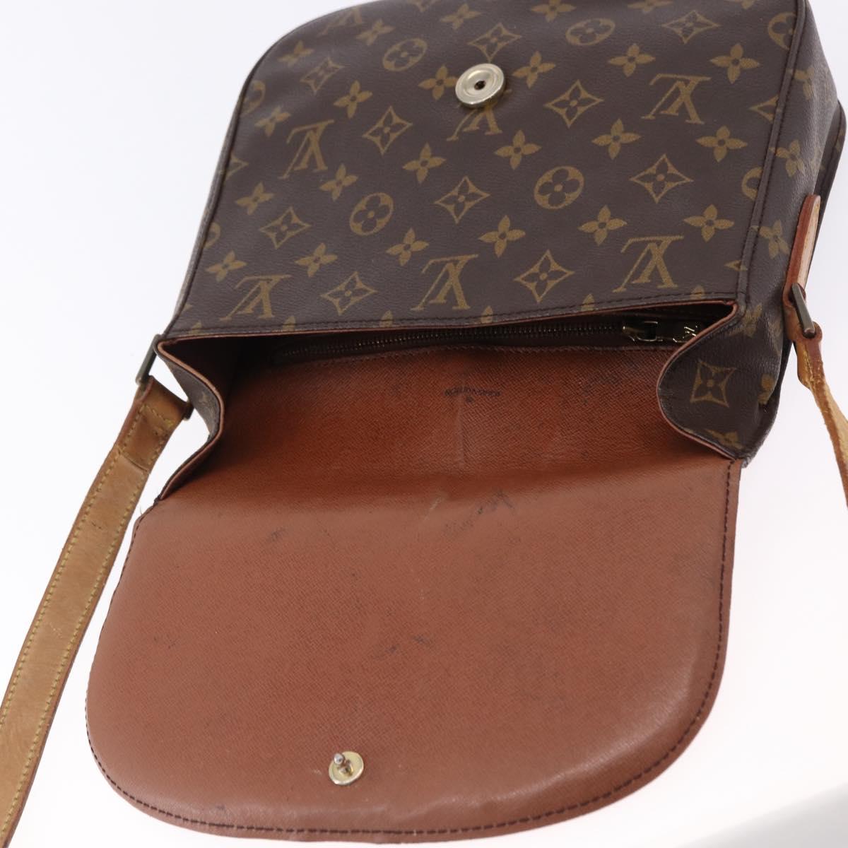 LOUIS VUITTON Monogram Saint Cloud GM Shoulder Bag M51242 LV Auth BA14367