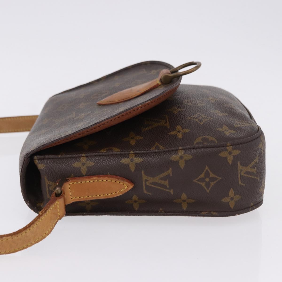 LOUIS VUITTON Monogram Saint Cloud GM Shoulder Bag M51242 LV Auth BA14367