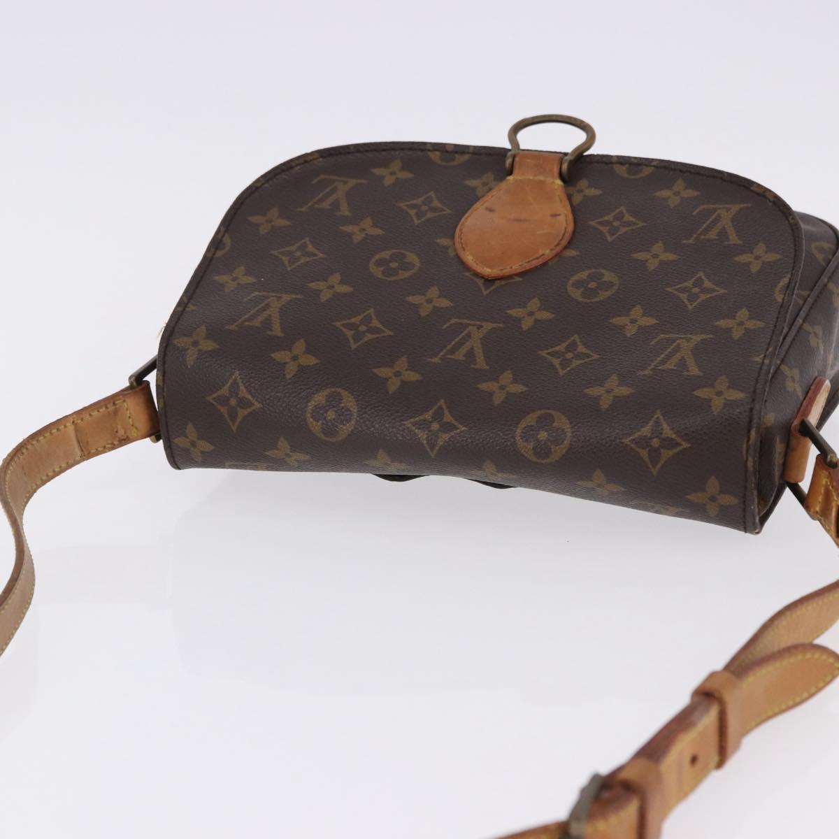 LOUIS VUITTON Monogram Saint Cloud GM Shoulder Bag M51242 LV Auth BA14367