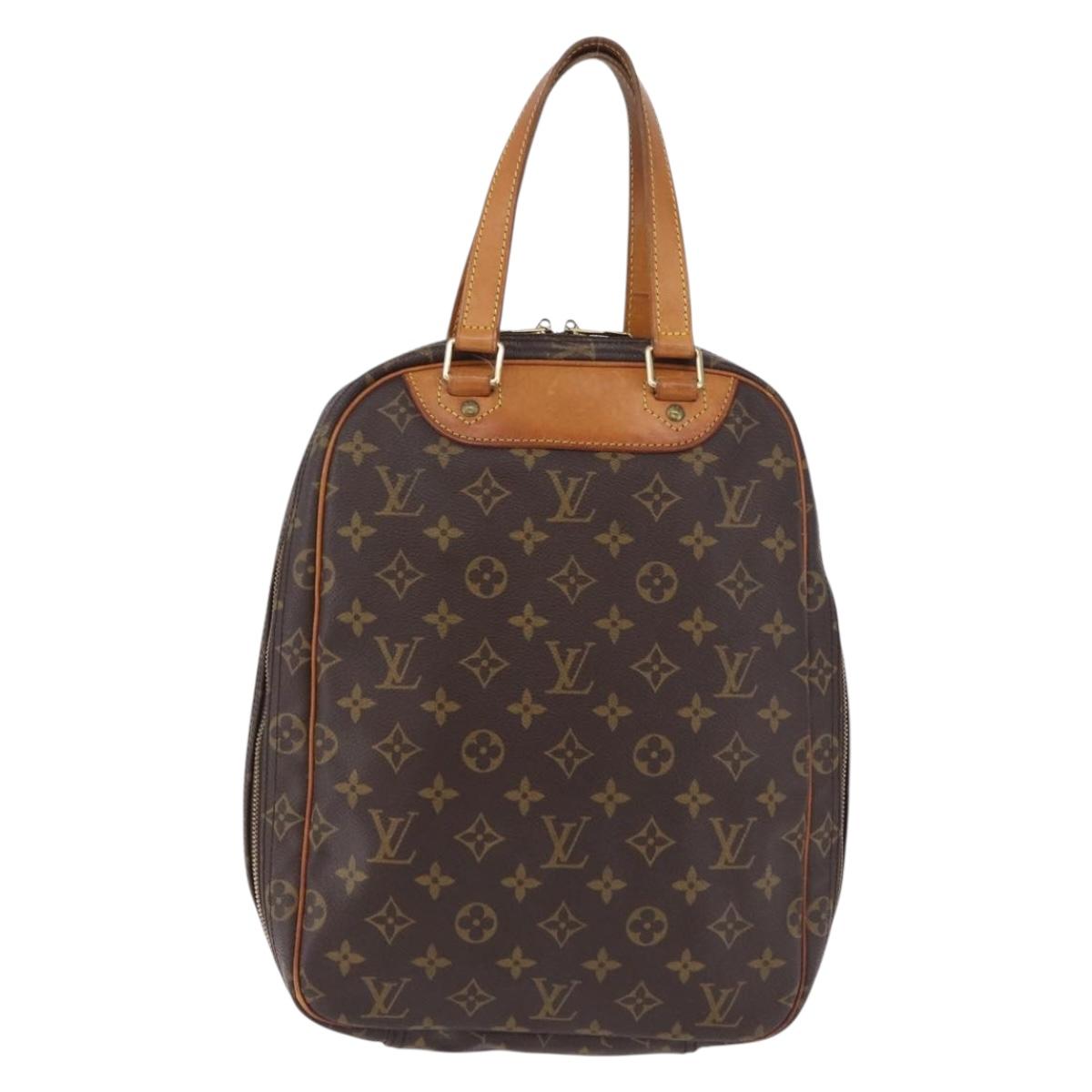 LOUIS VUITTON Monogram Excursion Hand Bag M41450 LV Auth BA14370