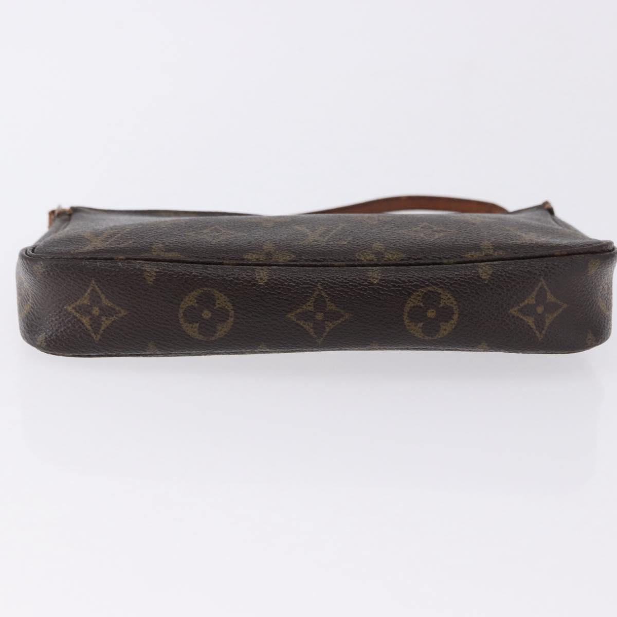 LOUIS VUITTON Monogram Pochette Accessoires Pouch M51980 LV Auth BA14371