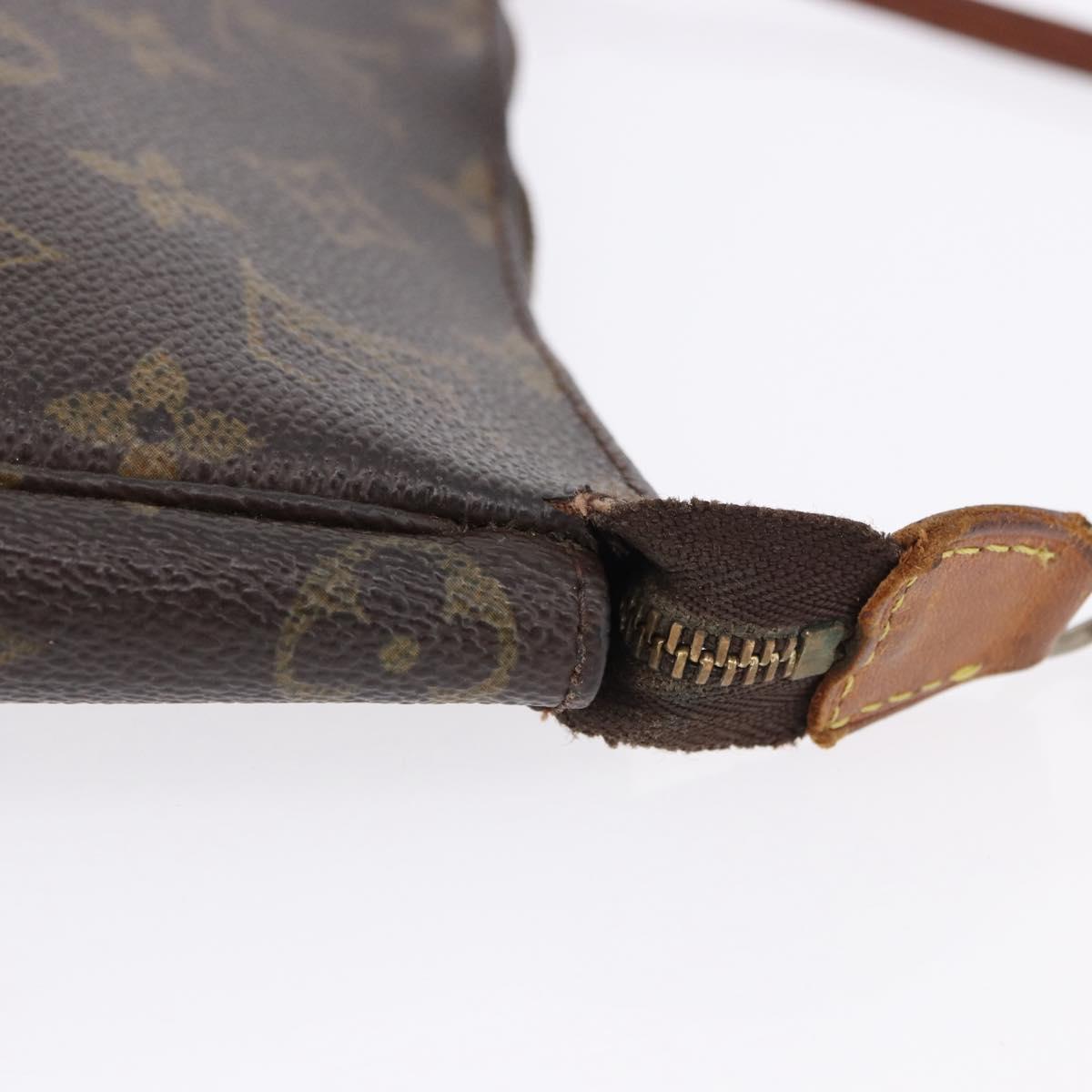 LOUIS VUITTON Monogram Pochette Accessoires Pouch M51980 LV Auth BA14371