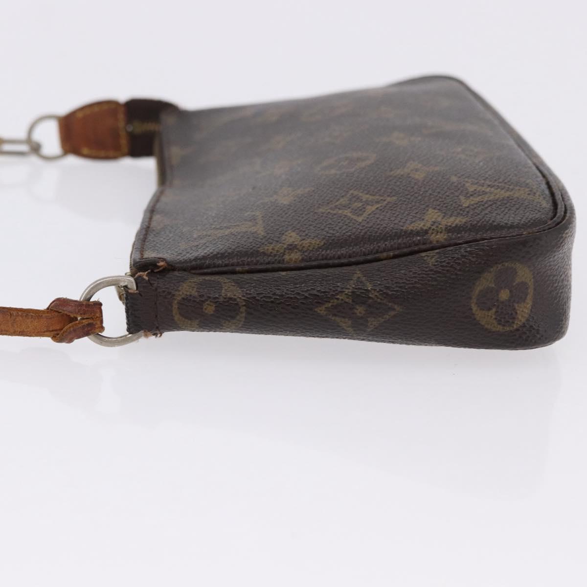 LOUIS VUITTON Monogram Pochette Accessoires Pouch M51980 LV Auth BA14371