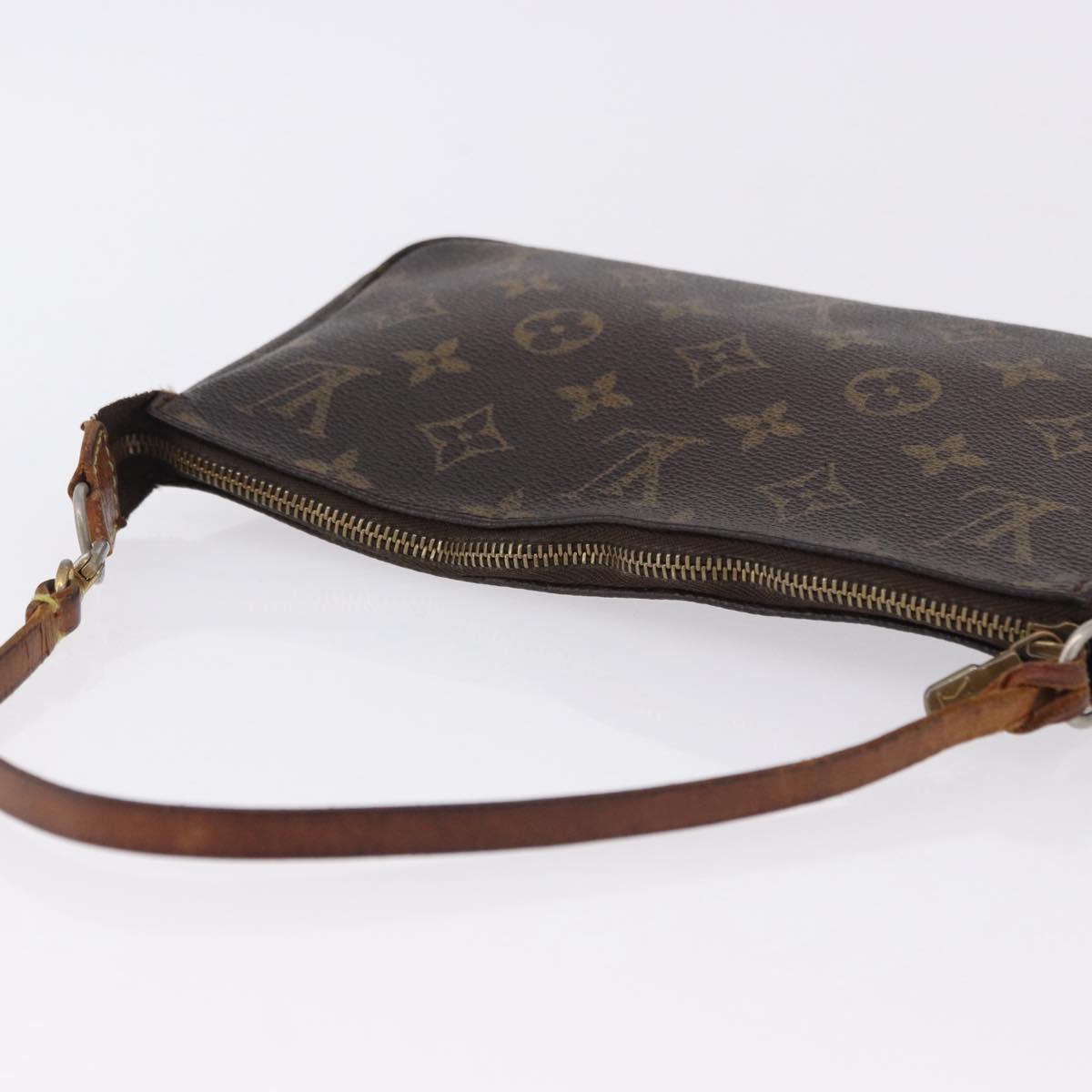 LOUIS VUITTON Monogram Pochette Accessoires Pouch M51980 LV Auth BA14371